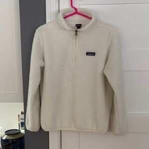 Patagonia Off-White Fleece Jacket